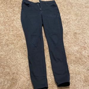 Black skinny jeans HIGH RISE